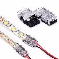 แถบไฟ Led 2ขาสำหรับฝาครอบกันฝุ่น8/10มม. สีเดียว Ip65กันน้ำ Smd 5050 5630เทป Led ตัวนำเชื่อมต่อแสง