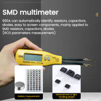 เครื่องทดสอบ SMD แบบสมาร์ทดิจิตอลไดโอดอัจฉริยะตัวต้านทานต้านทานต่อเนื่องแบบไดโอดตัวเก็บประจุ LED เครื่องทดสอบแบตเตอรี่แบบมินิ