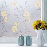 45x100cm Frosted Opaque Glass Window Films Self-adhesive Decorative Privacy Vinyl Stickers Anti Uv Glass Tint Film Home Decor