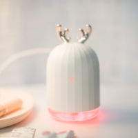 2022ครัวเรือนอากาศความชื้น USB แบบพกพามินิอัลตราโซนิก Aroma Diffuser น้ำมันหอมระเหยใบ้ที่มีไฟที่มีสีสัน