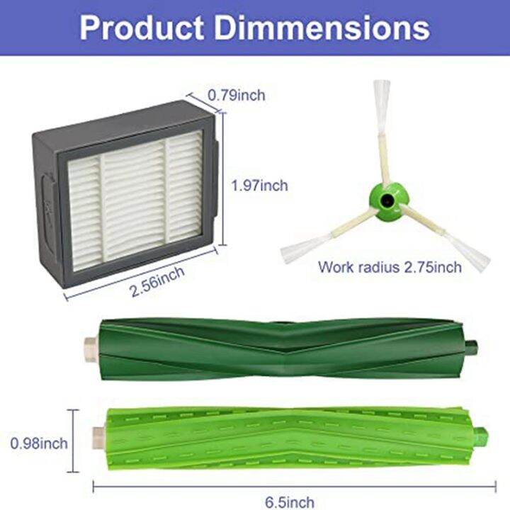 ชิ้นส่วนอะไหล่เข้ากันได้สำหรับ-irobot-roomba-i7-e5-e6-i3