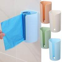 Wall Hanging Nail-Free Plastic Garbage Holder Mounted Trash Storage Cotton