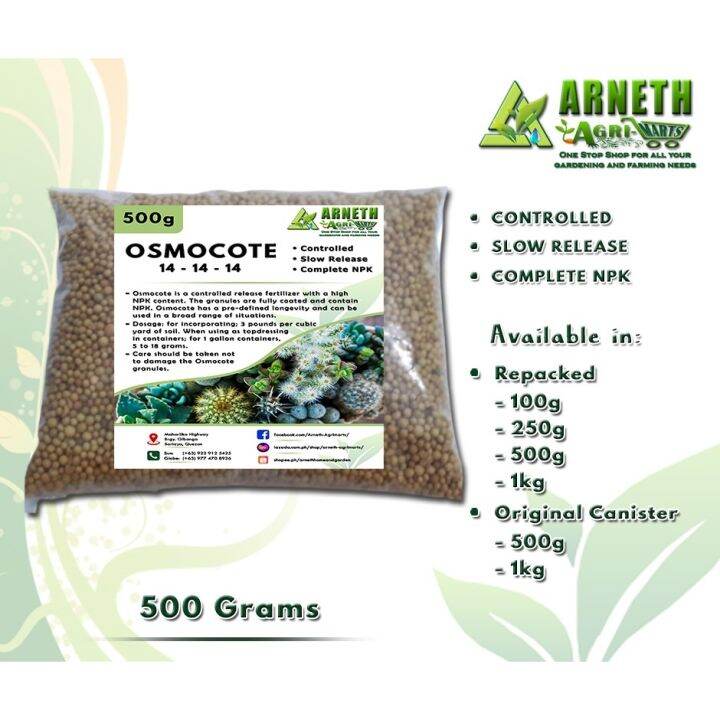 Gardening OSMOCOTE 141414 SOIL APPLICATION FOR PLANTS SLOW RELEASE