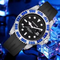 Counters authentic automatic mechanical watch men watch the tourbillon noctilucent waterproof handsome watch green ghost male money --nb230710☊