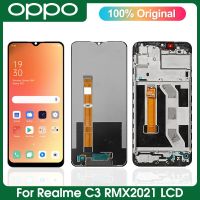 6.5 ต้นฉบับ Disl สำหรับ Realme C3จอแสดงผล LCD พร้อมเทปกาวหน้าจอสัมผัสการเปลี่ยนสำหรับ Realmec3 OPPO RMX2027 RMX2020 RMX2021