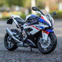 1:12 BMW S1000RR 2021มอเตอร์ไซค์แข่งจำลอง,โมเดลมอเตอร์ไซค์โลหะผสมโช้คอัพของเล่นรถของขวัญเด็ก