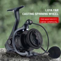 ZZOOI KAM Spinning Wheel High Speed Ratio 6.2:1 Shallow Line Cup Spinning Wheel To Hit Black Micro Matter Far Throw Fishing Reel