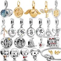 【HOT】✘☽ 2023 Hot 925 Sterling Charms Dangle Beads Original Necklace Diy Jewelry Making