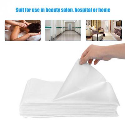 Disposable Bed Sheets Beauty Salon Spa Thin Thickened Non-woven Disposable Hotel Sheets Breathable Travel SMS Sheets S1D2