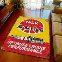 【SALES】 Racing Competition Ngks Carpet Spark Plug Fashion Rug Large Area Rugs Decorative Floor Mat Tama Carpets Gift Bathmat Decor