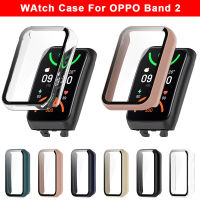 PC Protector Case ฟิล์มแก้วสำหรับ OPPO Band 2กรณีชุบรอบกันชนหน้าจอสำหรับ Oppo Band2ป้องกัน