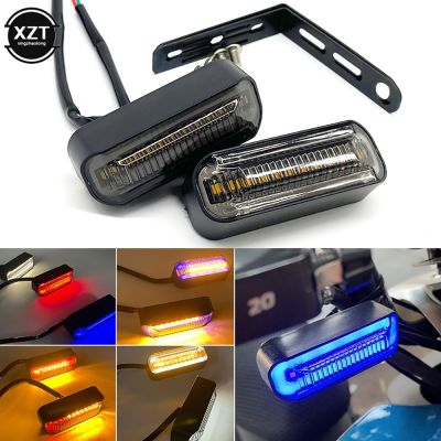 2PCS 12V LED Tail Light Taillight Turn Signal Indicator Stop Lamp Rear Brake Light for motorcycle Scooter Accessories