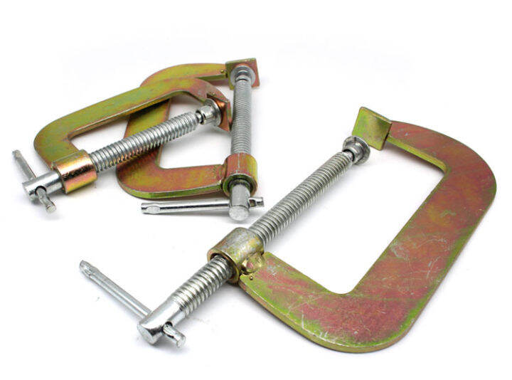 Steel plate clamp woodworking clamp G clamp F clamp C clamp woodworking tool fixing clamp