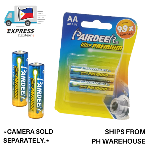 Pairdeer Ultra Premium AA Lr6 Battery 1.5v / Instax Battery | Lazada PH