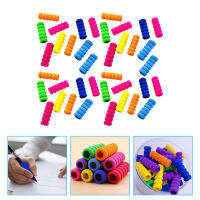 RUDMALL 42 pcs kids sponge welders grips grips สบายปากกาที่สะดวกสบายการฝึกปากกากริปเปอร์