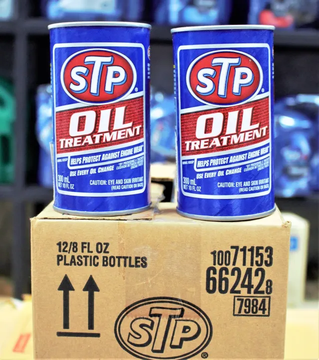 STP Oil Treatment Packed หัวเชื้อน้ำมันเครื่อง จำนวน 6 กระป๋อง Lazada