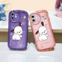 ❀ Zymello เคส OPPO A57 2022 4G A15 A16 A12 A5 A74 5G A7 A5S A93 A94 เคสโทรศัพท์ซิลิโคนลูกสุนัขน่ารัก S