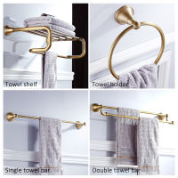 Bathroom Towel Shelf Toilet Paper Holder Soap Holder Towel Rack Tumble Holder Bath Hardware set Antique Bronze Finished ELF3001