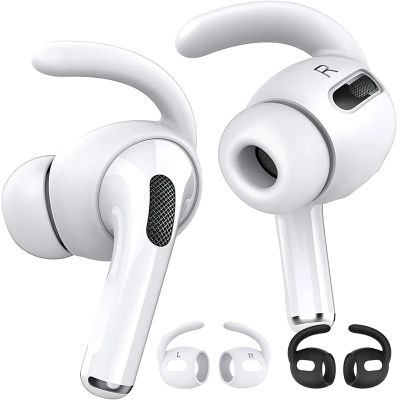 Silicone Anti Slip Ear Hooks For Apple Airpods Pro Anti Drop Earhook Holders Protector Cover Bluetooth Earphone Accessories Wireless Earbud Cases
