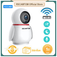 Rcamtom Home Security กล้องติดตามอัตโนมัติ 1080 จุดไร้สาย WIFI เฝ้าระวังกล้องวงจรปิด IR Night Vision Baby Monitor กล้อง IP