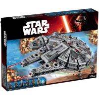 LEGO LEGO 75257 Millennium Falcon Star Wars Ship Spaceship Boy Assembled Building Blocks Toy Gift 77004