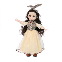 12 Inches Princess Dolls with British Style Classic Retro Clothes 30cm Chinese Costume Doll Toys Gifts for Girls Children
