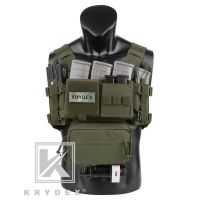 KRYDEX MK3 Tactical Chest Rig Mini Spiritus Airsoft Hunting Vest Ranger Military Tactical Carrier Vest with Magazine Pouch