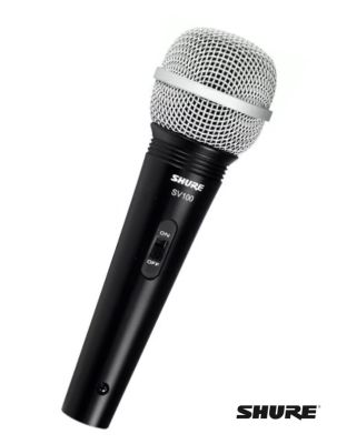 SHURE  Microphone ไมค์ รุ่น SV100 ของแท้ 100% + ฟรีสายไมค์ XLR 1/4 ยาว 4.5 ม. &amp; มีใบรับประกัน