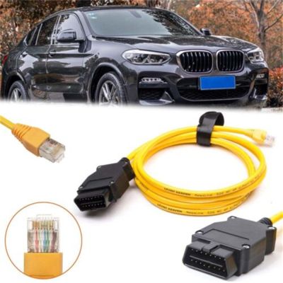 2M FOR BMW Ethernet to OBD Enet Cable E-SYS IcoM Coding F/G-Series Car Diagnostic Coding F-Series for BMW Coding Diagnostics