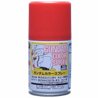 SPY สีสเปรย์  กันดั้ม GUNDAM COLOR   SG04 MS Red (Semi-Gloss)  สเปรย์  Spray