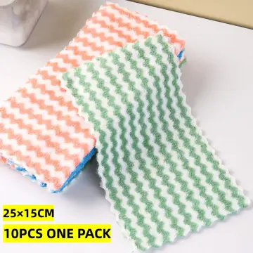 10pcs Multifunction Cleaning Cloth,Kitchen Dishcloth , Dish Cloths For Washing  Dishes