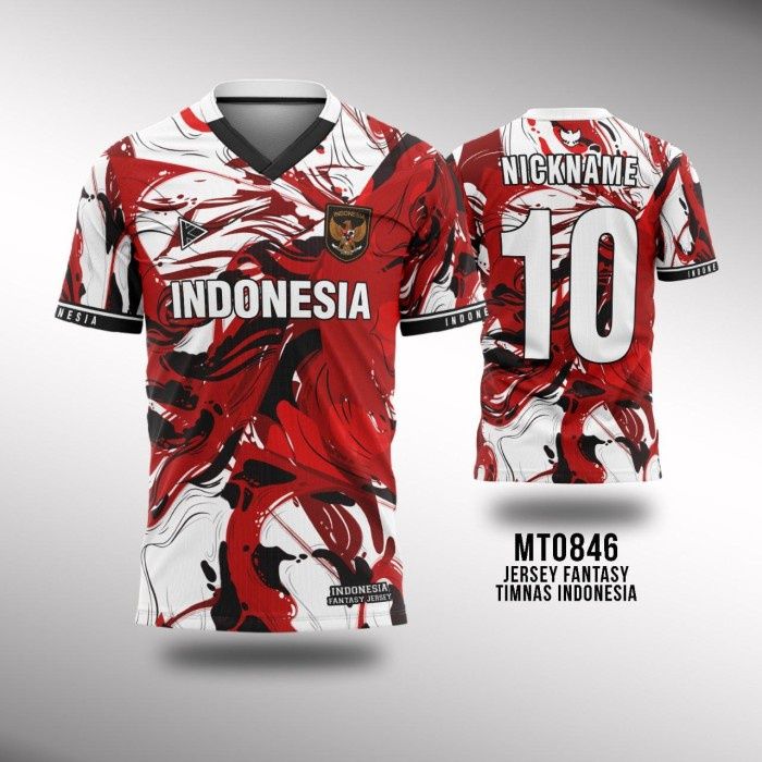 2023 Kaos Jersey Sepak Bola Aff 2022 2023 Fantasy Timnas Indonesia ...