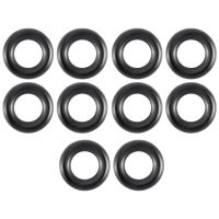 10 pcs Black Rubber Oil Seal O-rings Seals washers