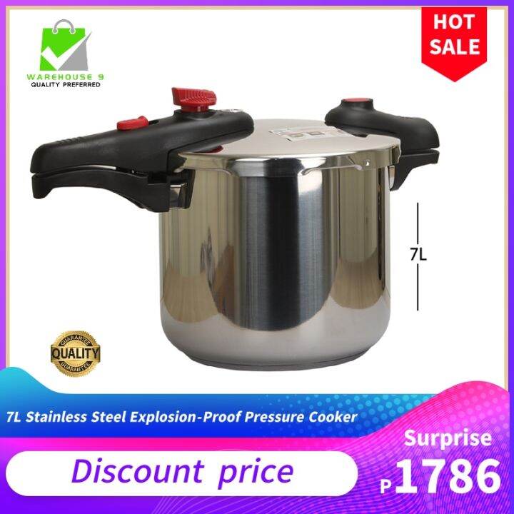 Preferred Pressure cooker 4L/5.5L/7L stainless steel pressure cooker