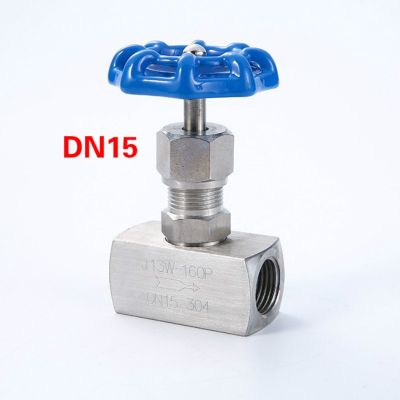 【hot】☒♀  high temperature Needle valve Female thread DN6-DN50 stainless steel shut off crane Adjustable needle
