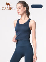 Camel yoga womens shock-proof fitness sports bra running sports underwear obk