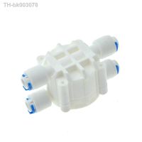 ▽▽✹ Reverse Osmosis RO 4 Way Valve 1/4 quot; OD Hose Quick Connection Diaphragm Valve Fitting For Water purifier Pure Water Dispenser