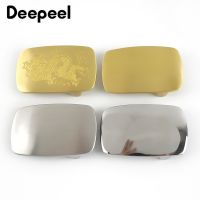 1Pc Deepeel ID39mm High-grade Stainless Steel Brass Men Belt Buckles for 37-38mm Belts Head DIY Jeans Leather Craft Accessory