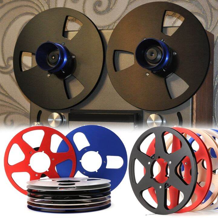 3-7-holes-1-4-10-inch-opener-empty-reel-opening-machine-aluminum-reel-for-studer-revox-teac-basf-reel-to-reel-tape-recorder