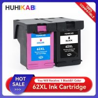 HUHIKAB Compatible Ink Cartridge For HP62 62XL For HP Envy 5640 5660 7640 5540 5545 5546 5548 Officejet 5740 5741 5742 200 250 Ink Cartridges