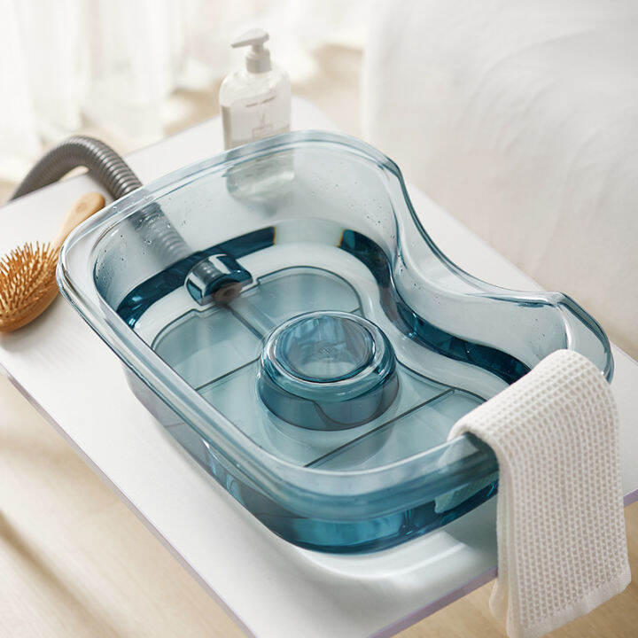 Hair Washing Basin Portable Shampoo Basin for The Disabled Bedridden ...