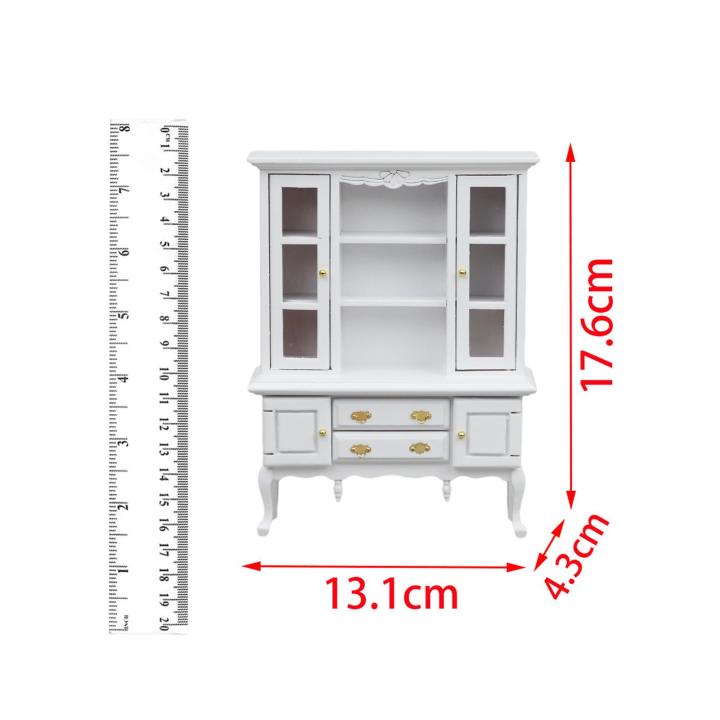 dolity-ตู้ไม้1-12โมเดลตู้สำหรับตกแต่งห้องนอนห้องนั่งเล่นบ้านตุ๊กตา