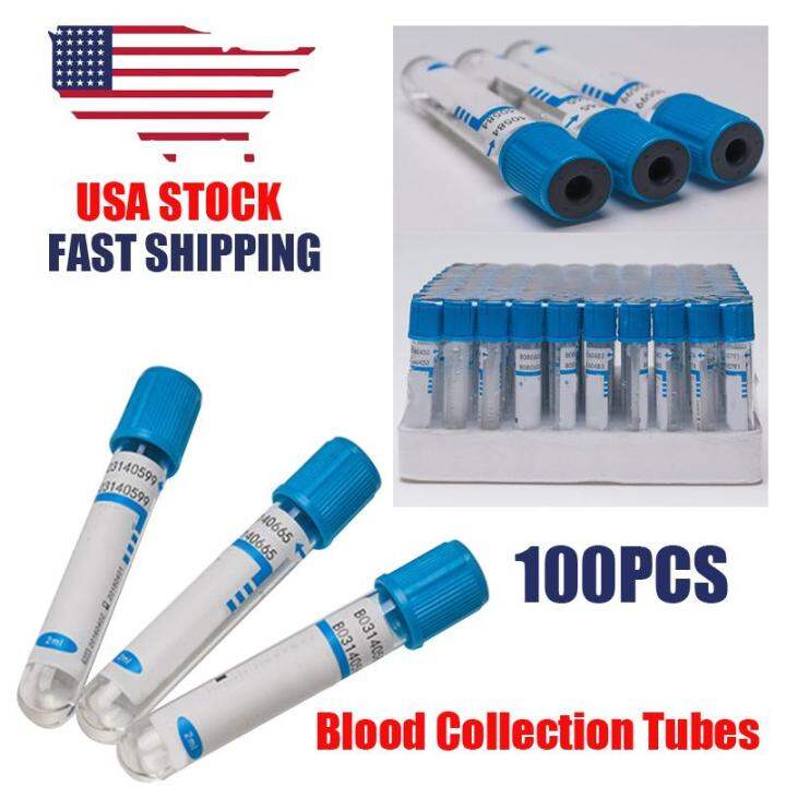PT Tube Sterile Blue Cap Blood Collection Coagulation Tubes Lazada