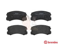 P54 041B ผ้าเบรก F (แท้ BREMBO รุ่น Black) MITSUBISHI แลนเซอร์ ซีเดีย Lancer Cedia 1.6 1.8 CVT ปี2001-2004