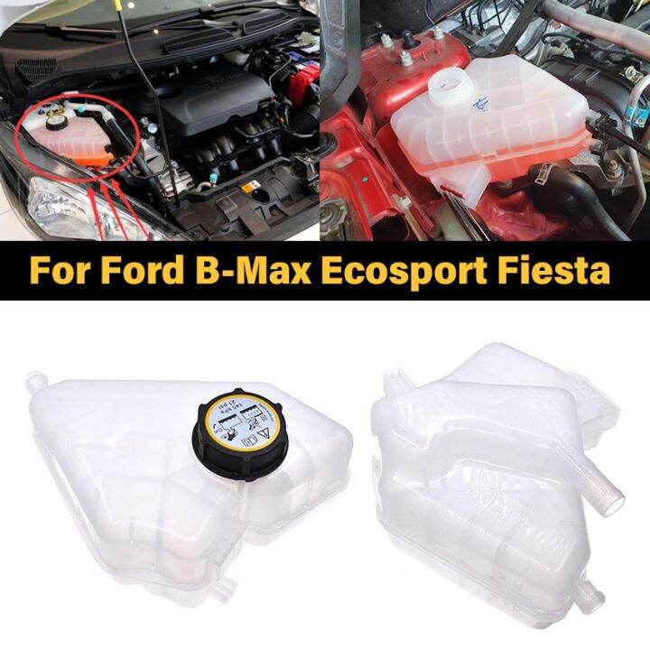 Ford Fiesta/Ecosport Coolant Tank With Cap White Water Tank For Fiesta ...