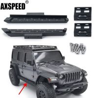 AXSPEED 2ชิ้นแป้นเหยียบคันเหยียบ Anticivolo Per Kyosho Mini-Z 4X4 1/24 Wrangler Unlimited Rubicon ตีนตะขาบ RC Ricambi Auto