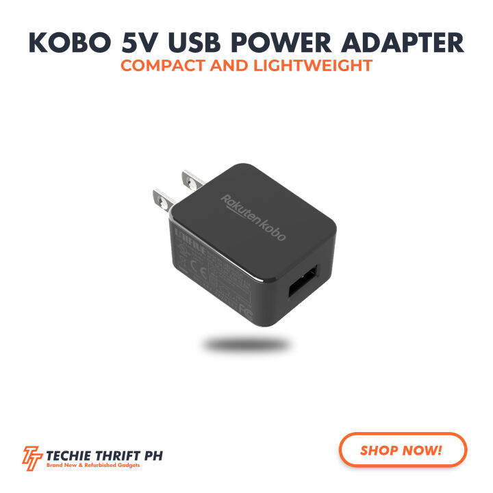 Kobo 5V USB Power Adapter Lazada PH