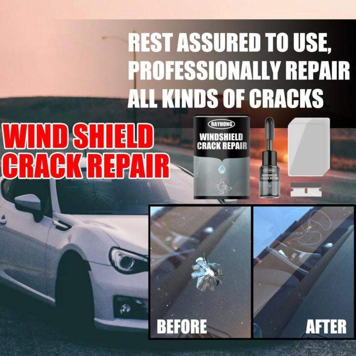 SHED Professional Auto Window Screen 20ML Curing Windshield Cracked
