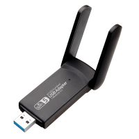 USB WiFi Adapter 1300Mbps USB 3.0 Wireless Dongle 2.4G &amp; 5G Dual Band 2 in 1 Wireless Network Card for Desktop Computer