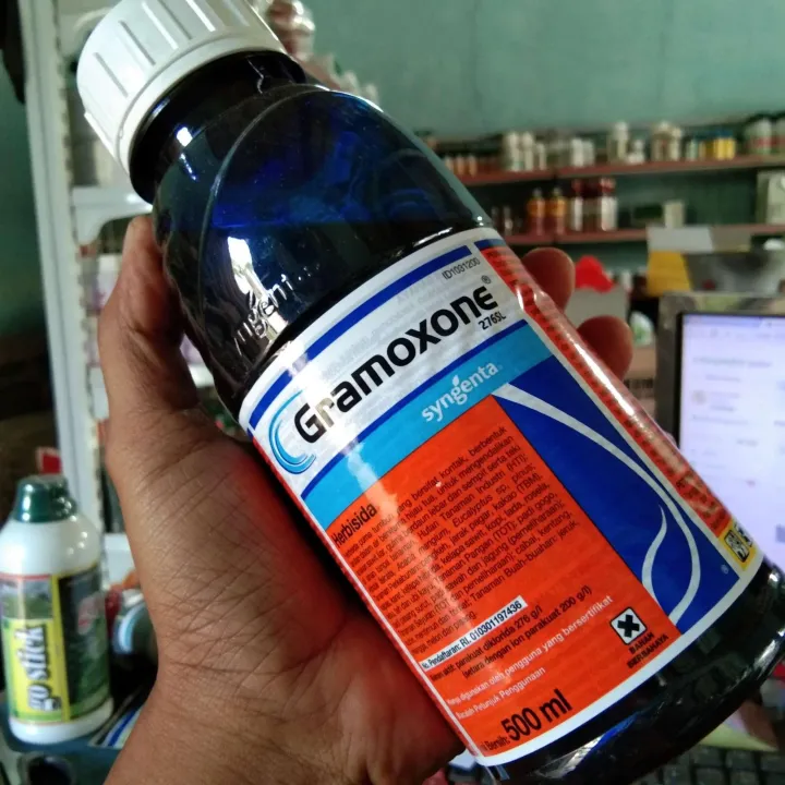 Herbisida Kontak Gramoxone 276 Sl Kemasan 500 Ml Lazada Indonesia